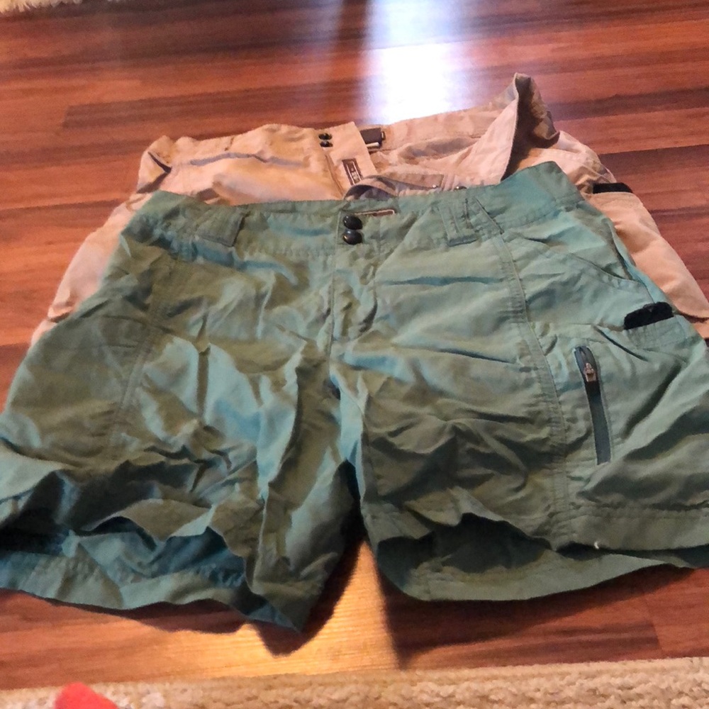 Two Pairs of REI Hiking Shorts